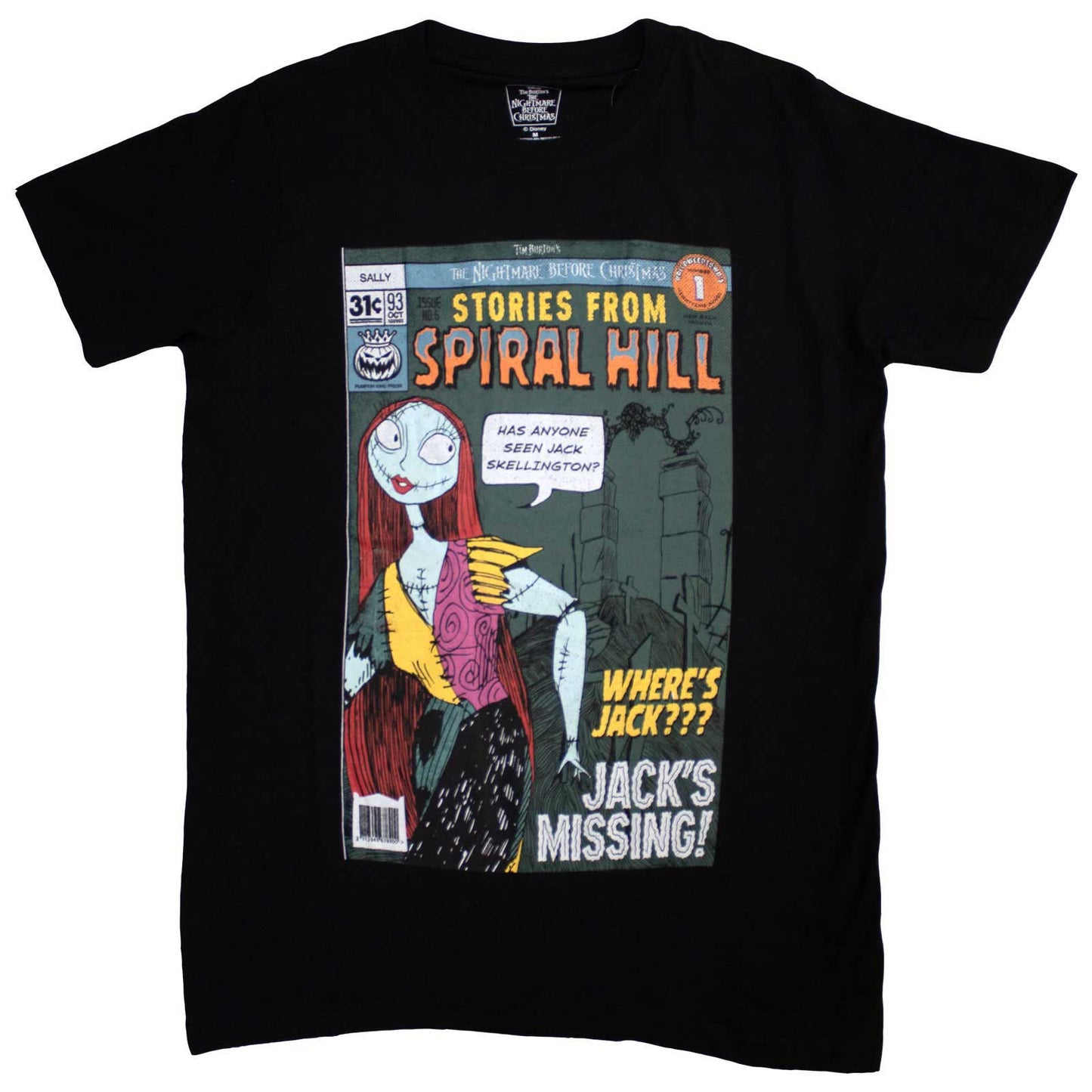 Een foto van een The Nightmare Before Christmas T-Shirt