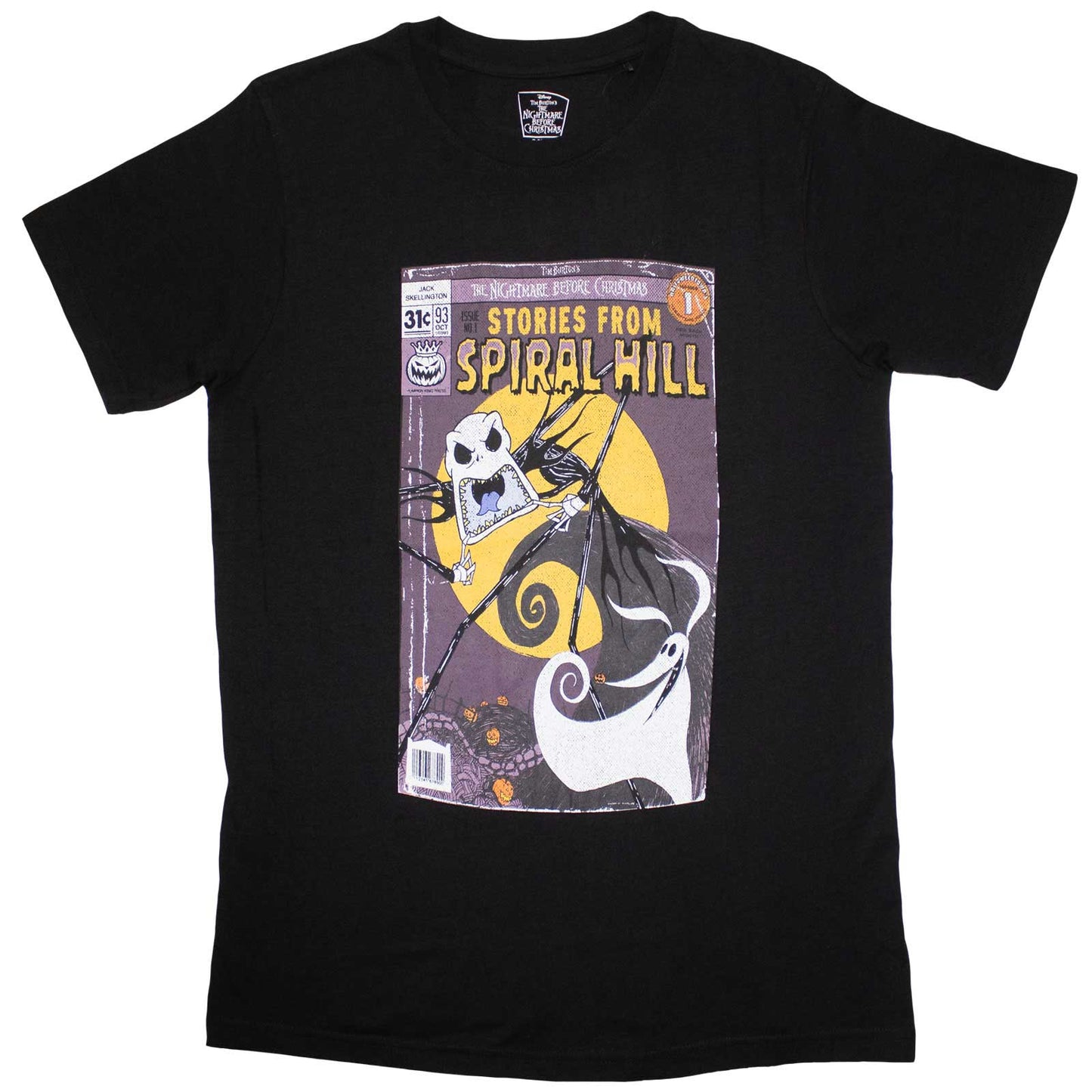 Een foto van een The Nightmare Before Christmas T-Shirt