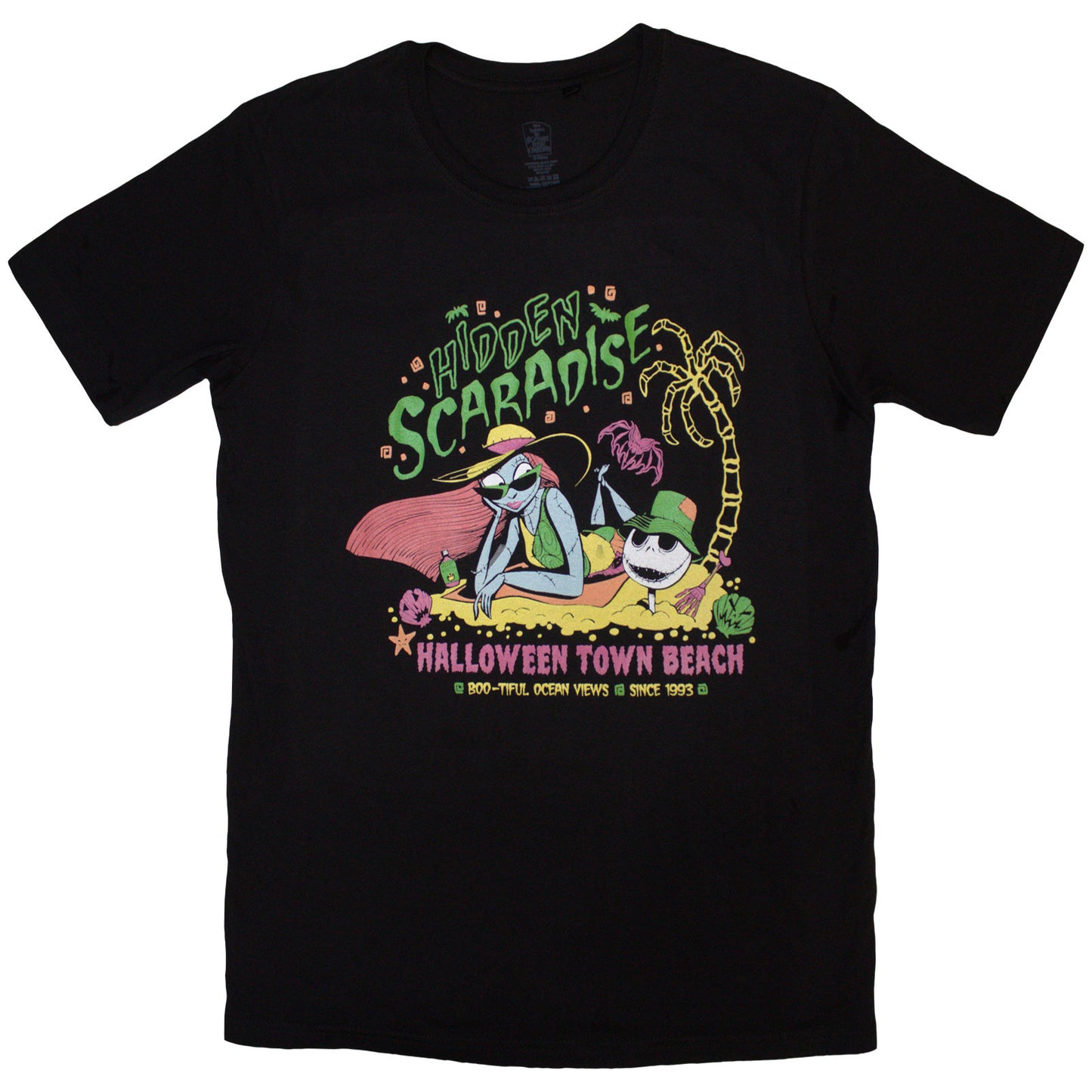Een foto van een The Nightmare Before Christmas T-Shirt