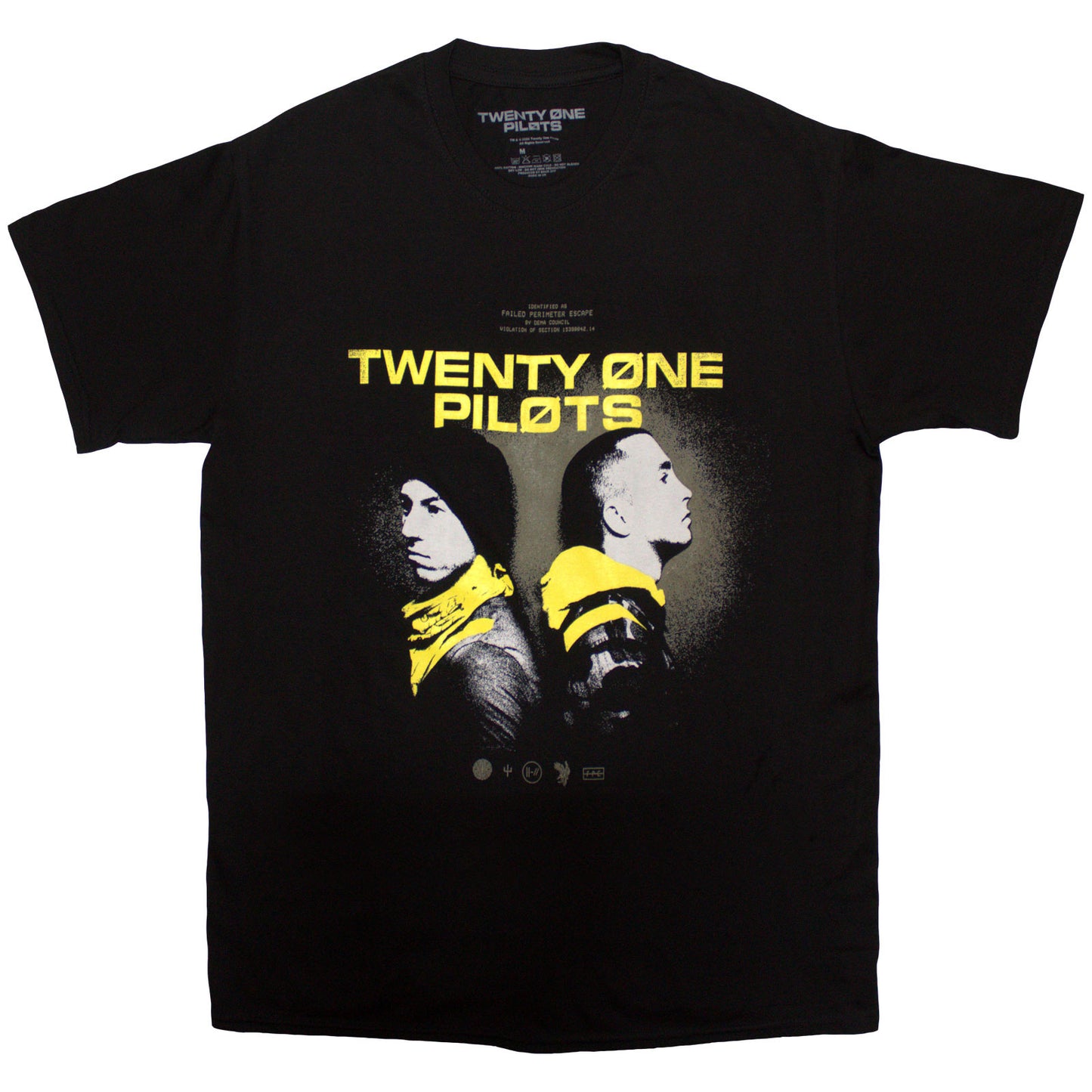 Een foto van een Twenty One Pilots T-Shirt