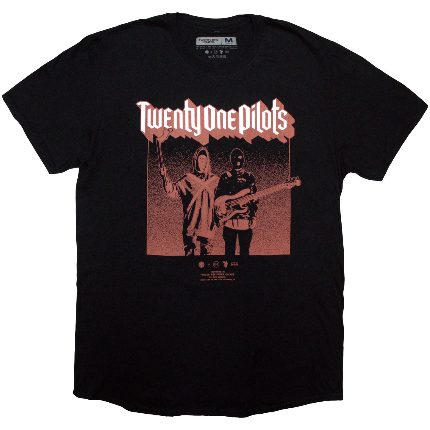 Een foto van een Twenty One Pilots T-Shirt