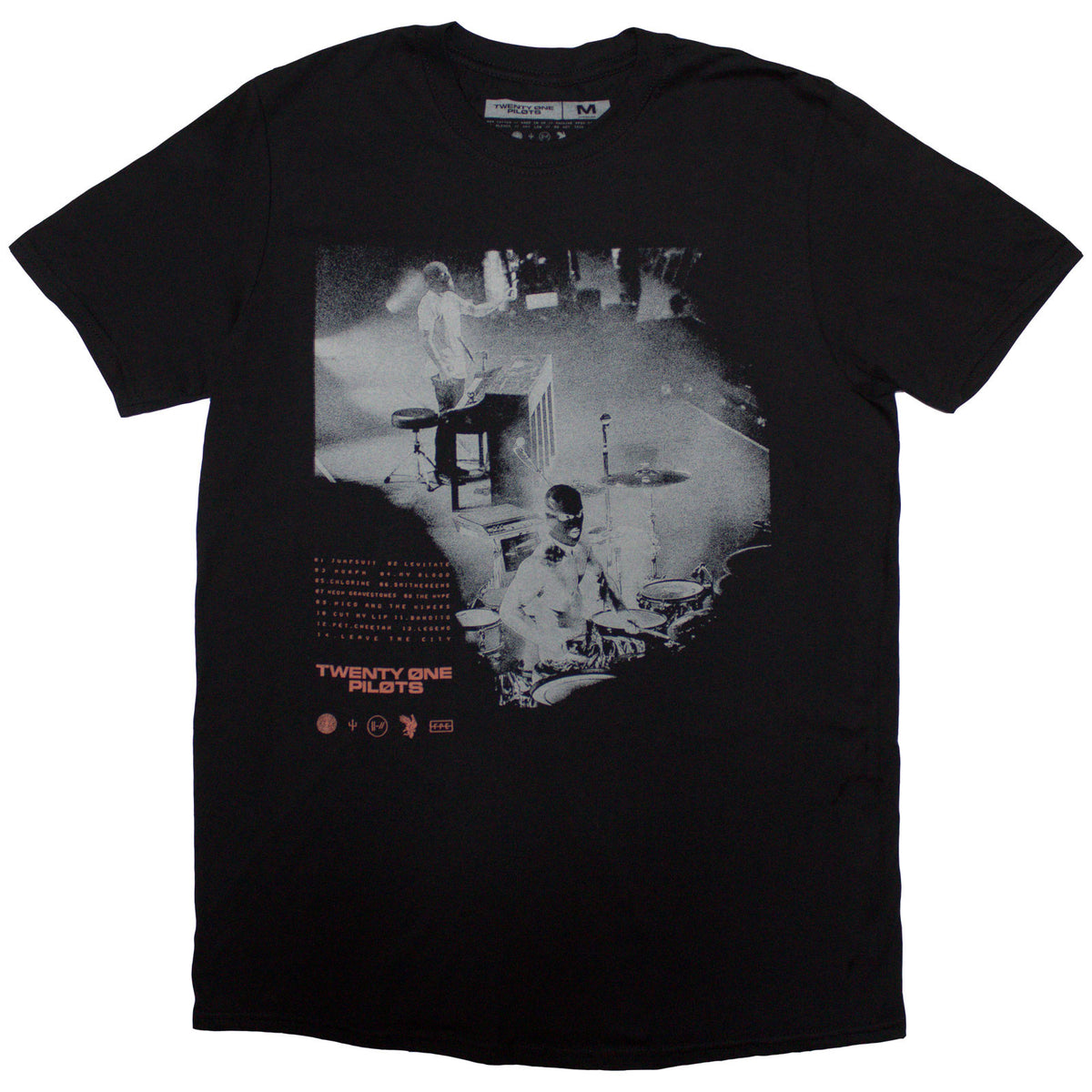 Een foto van een Twenty One Pilots T-Shirt