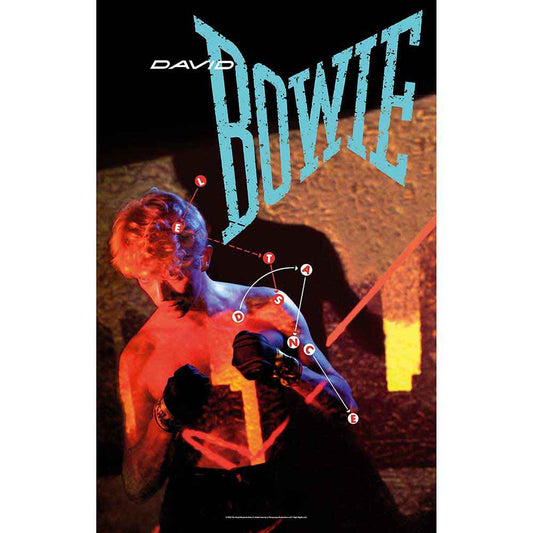 Een foto van een David Bowie Textiel Poster