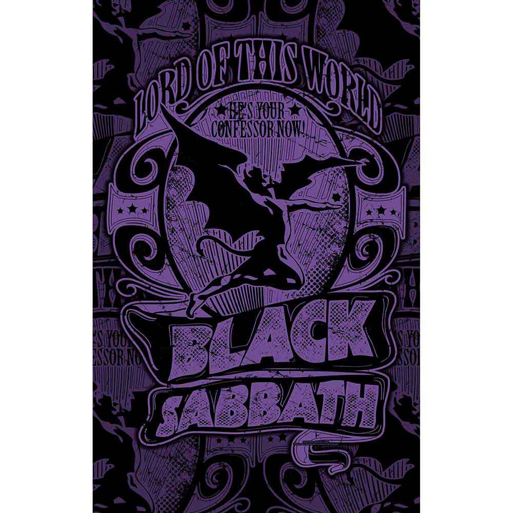 Een foto van een Black Sabbath Textiel Poster