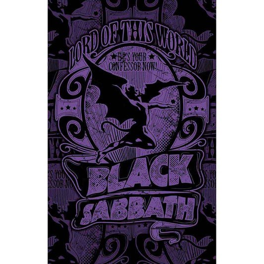 Een foto van een Black Sabbath Textiel Poster