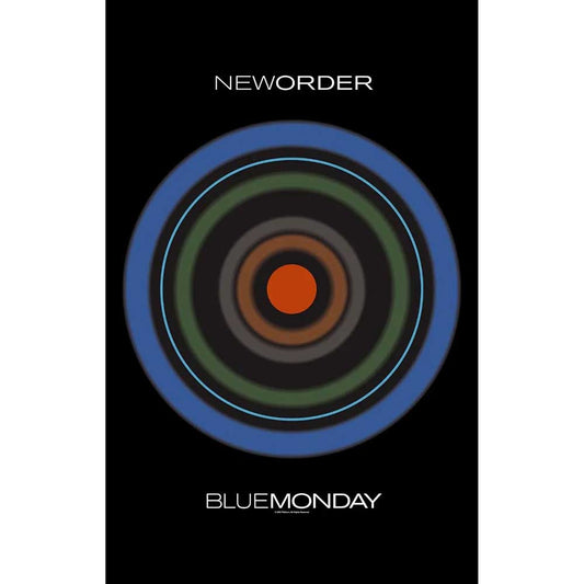 Een foto van een New Order Textiel Poster