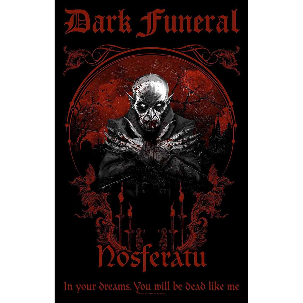 Een foto van een Dark Funeral Textiel Poster