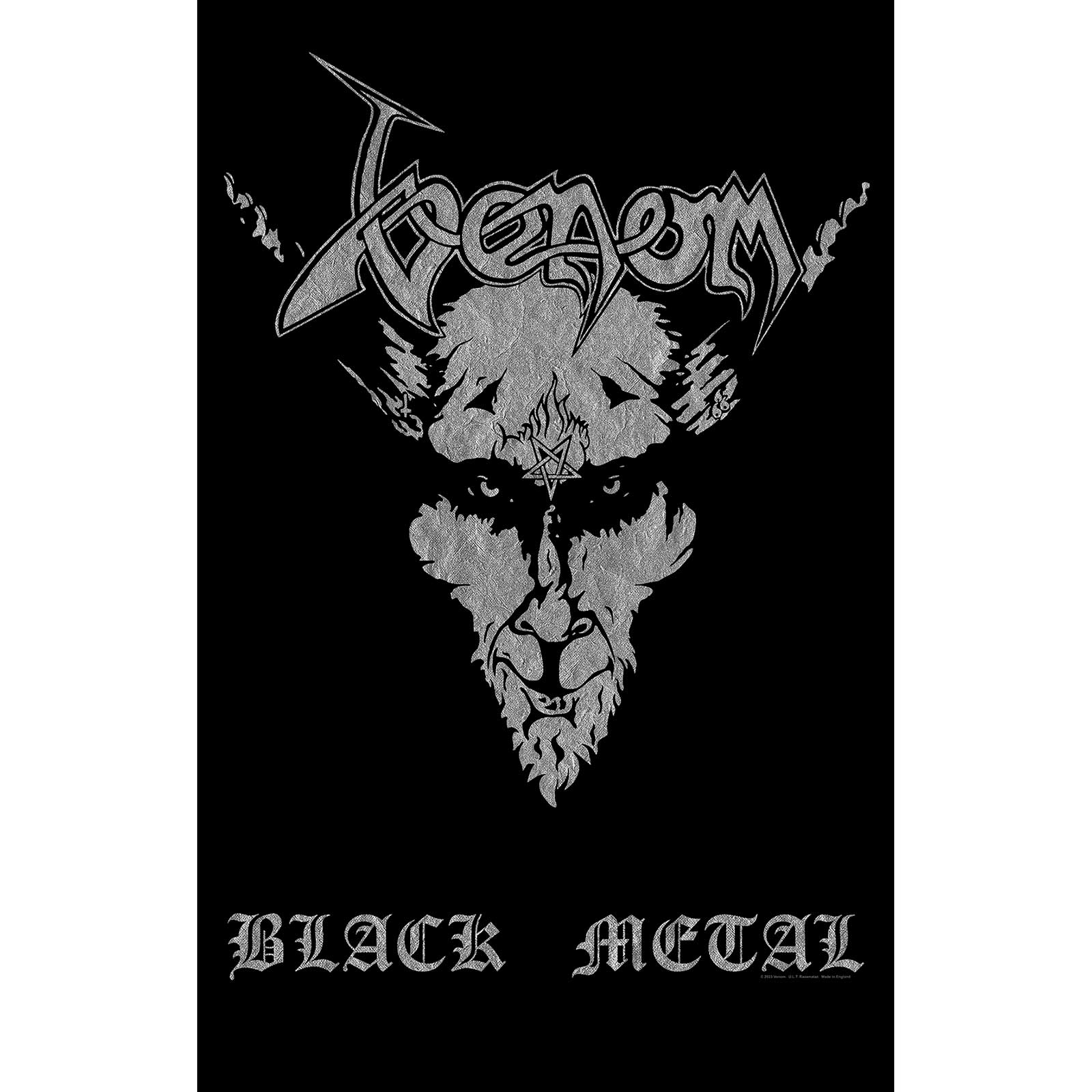 Een foto van een Venom Textiel Poster