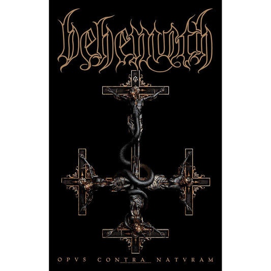 Een foto van een Behemoth Textiel Poster