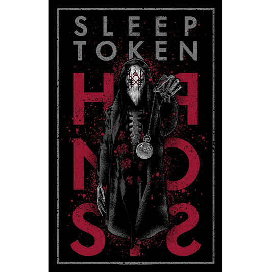 Een foto van een Sleep Token Textiel Poster