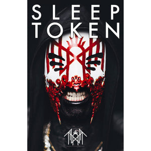 Een foto van een Sleep Token Textiel Poster