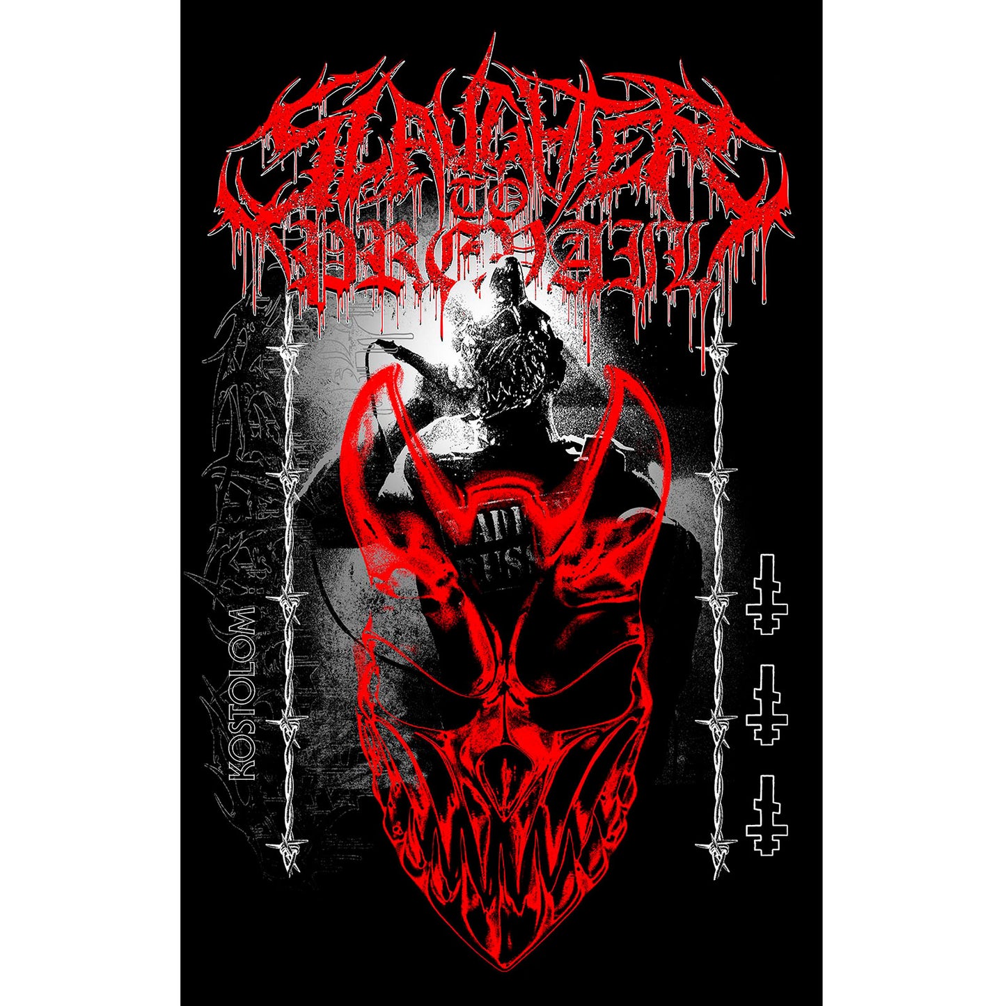 Een foto van een Slaughter To Prevail Poster