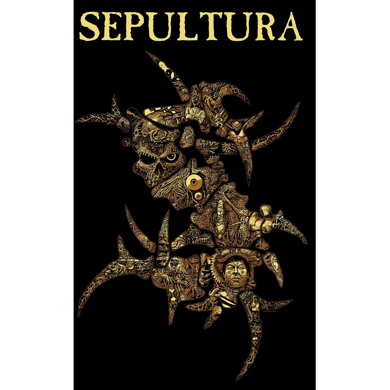 Een foto van een Sepultura Poster