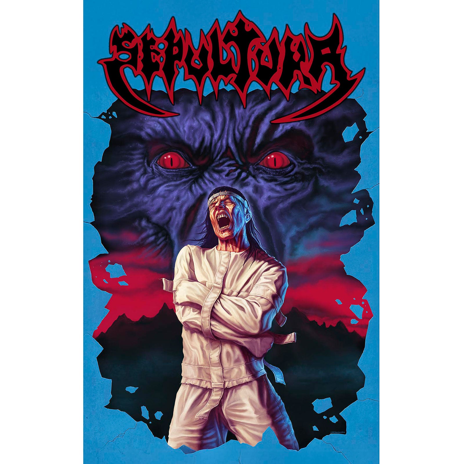 Een foto van een Sepultura Poster