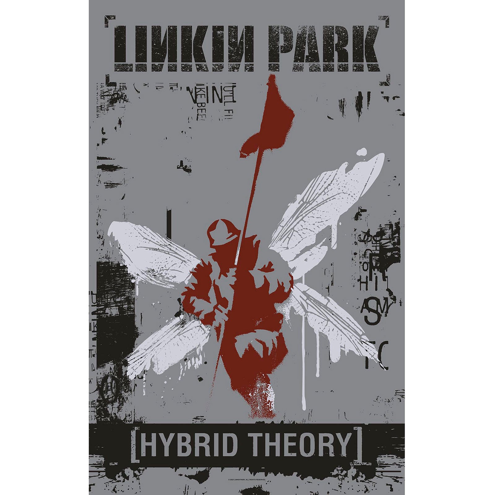 Een foto van een Linkin Park Poster