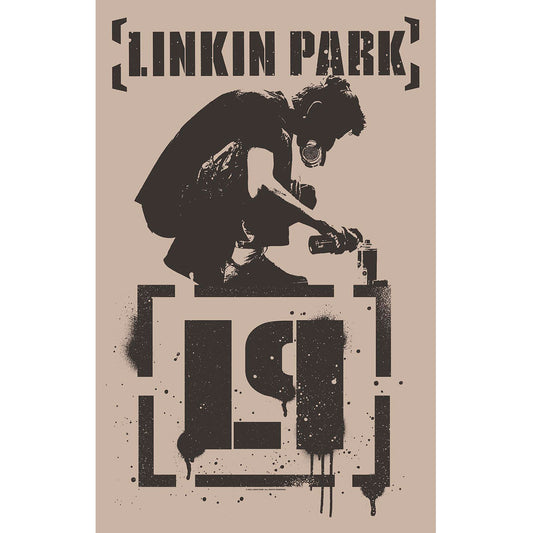 Een foto van een Linkin Park Poster