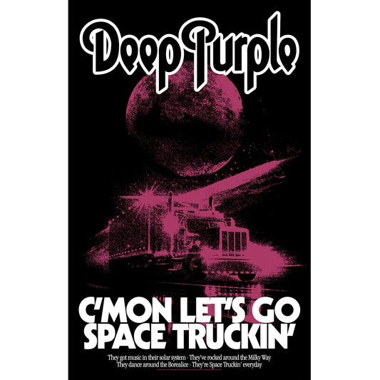 Een foto van een Deep Purple Poster