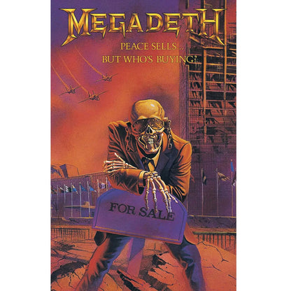 Een foto van een Megadeth Textielposter