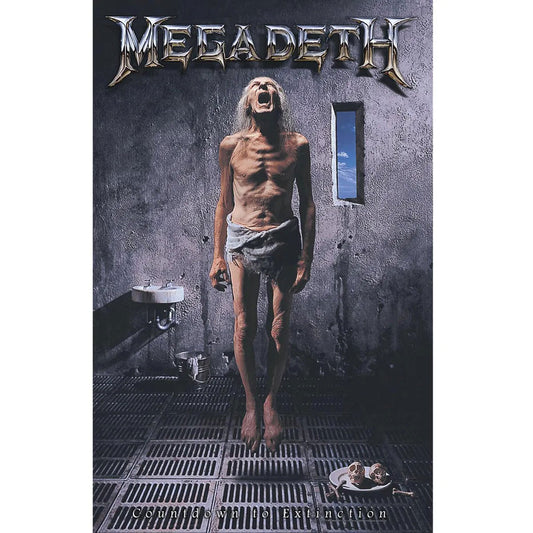 Een foto van een Megadeth Textielposter
