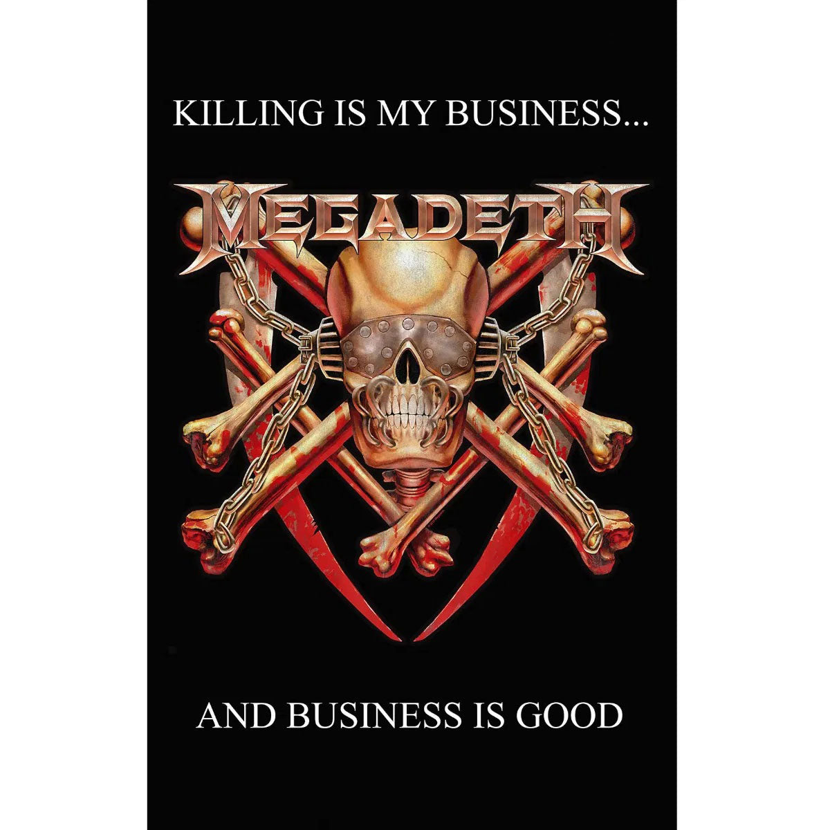 Een foto van een Megadeth Poster