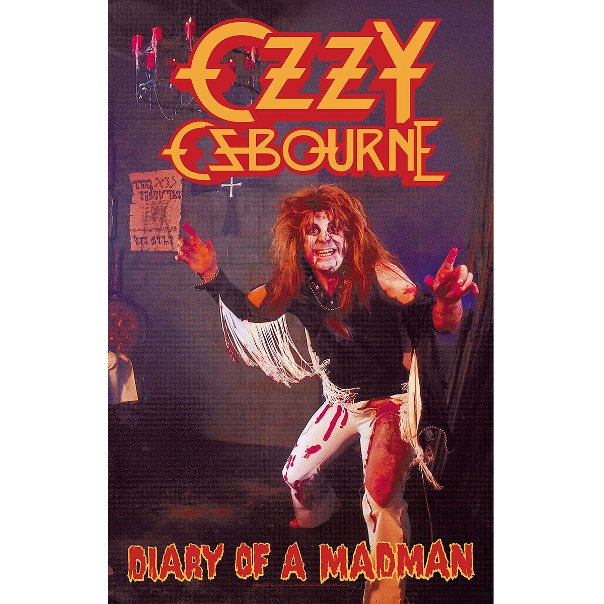 Een foto van een Ozzy Osbourne Poster
