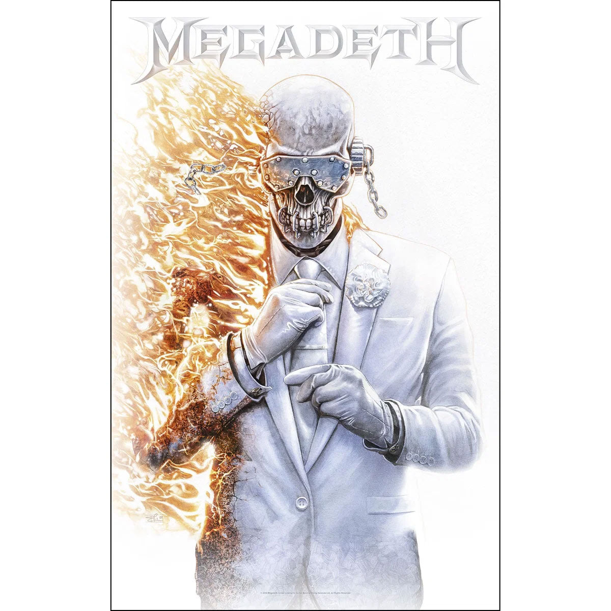 Een foto van een Megadeth Poster