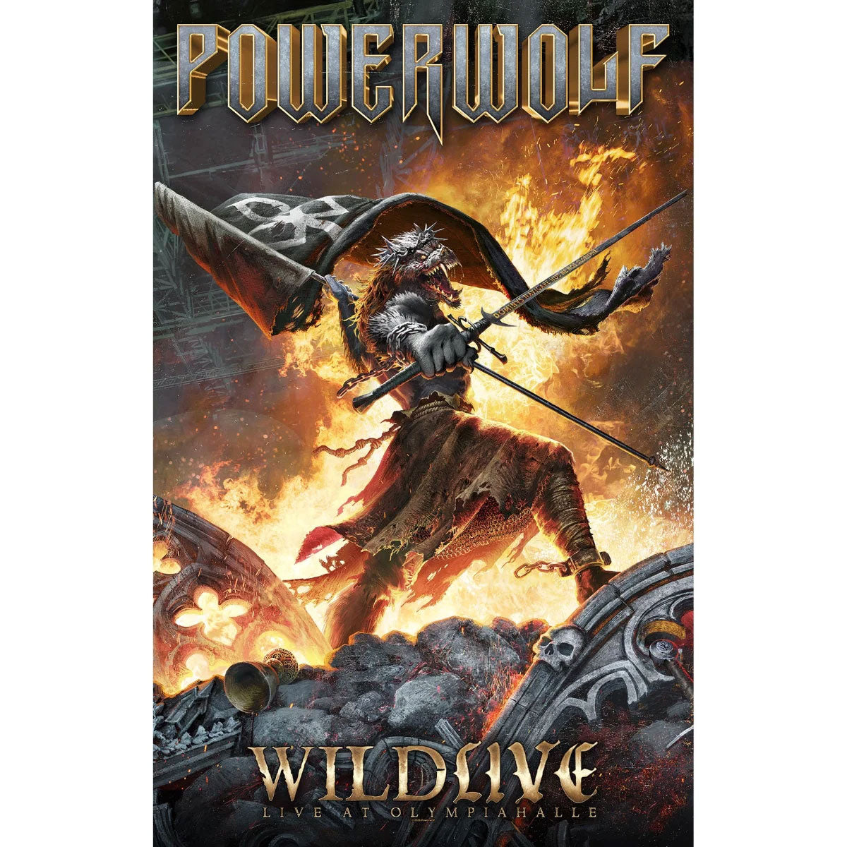 Een foto van een Powerwolf Poster