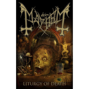 Een foto van een Mayhem Poster