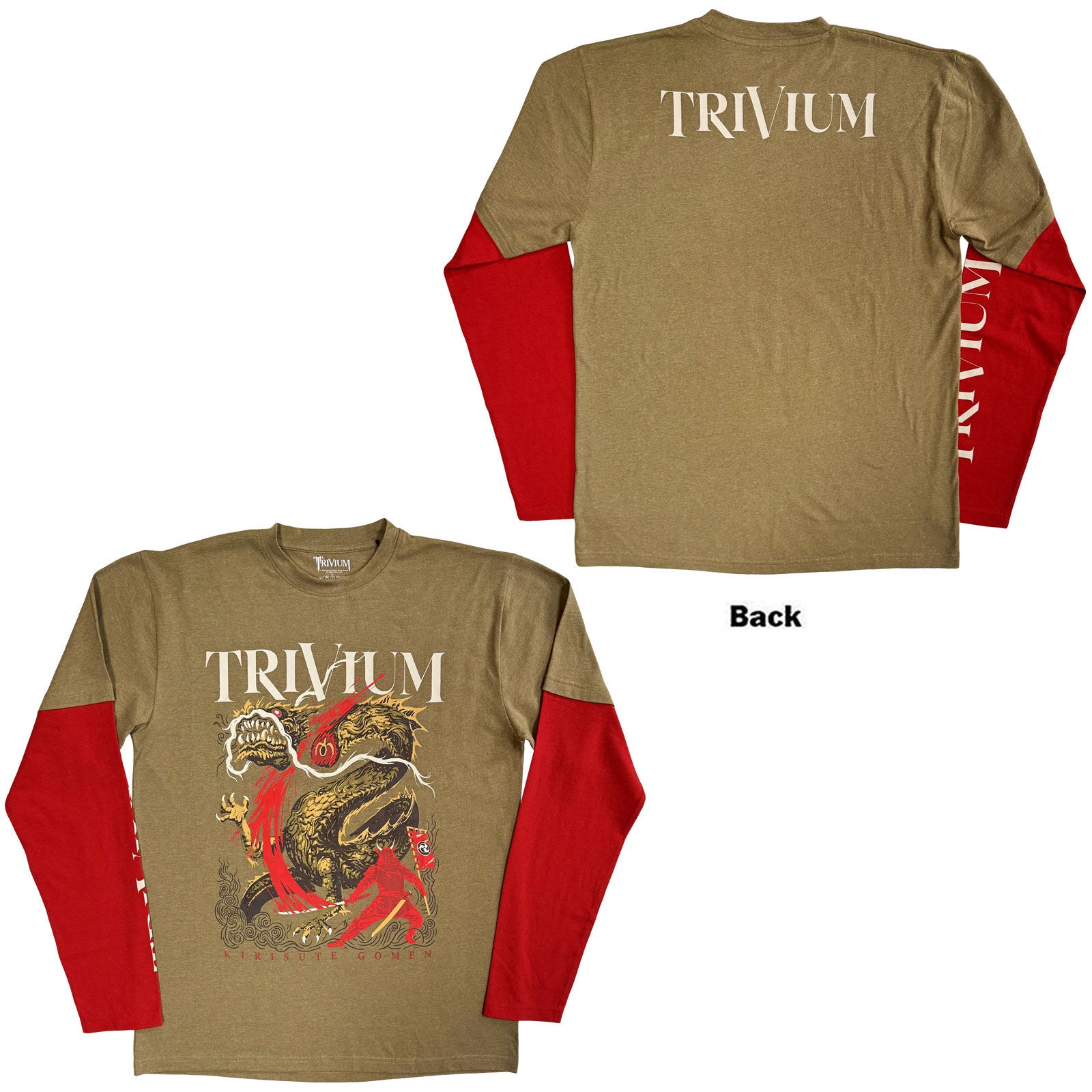 Een foto van een Trivium T-Shirt