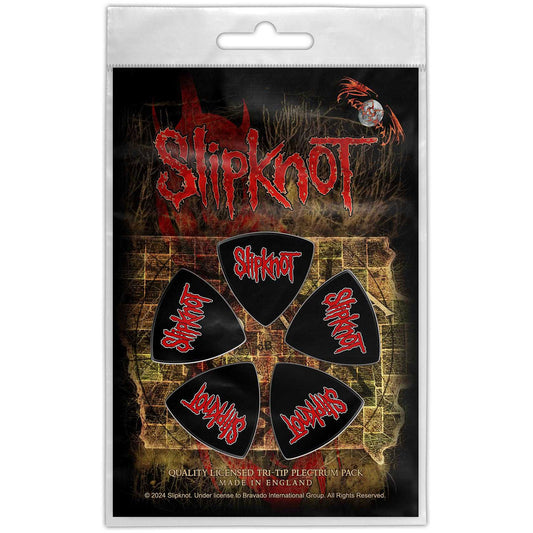 Een foto van een Slipknot Plectrum