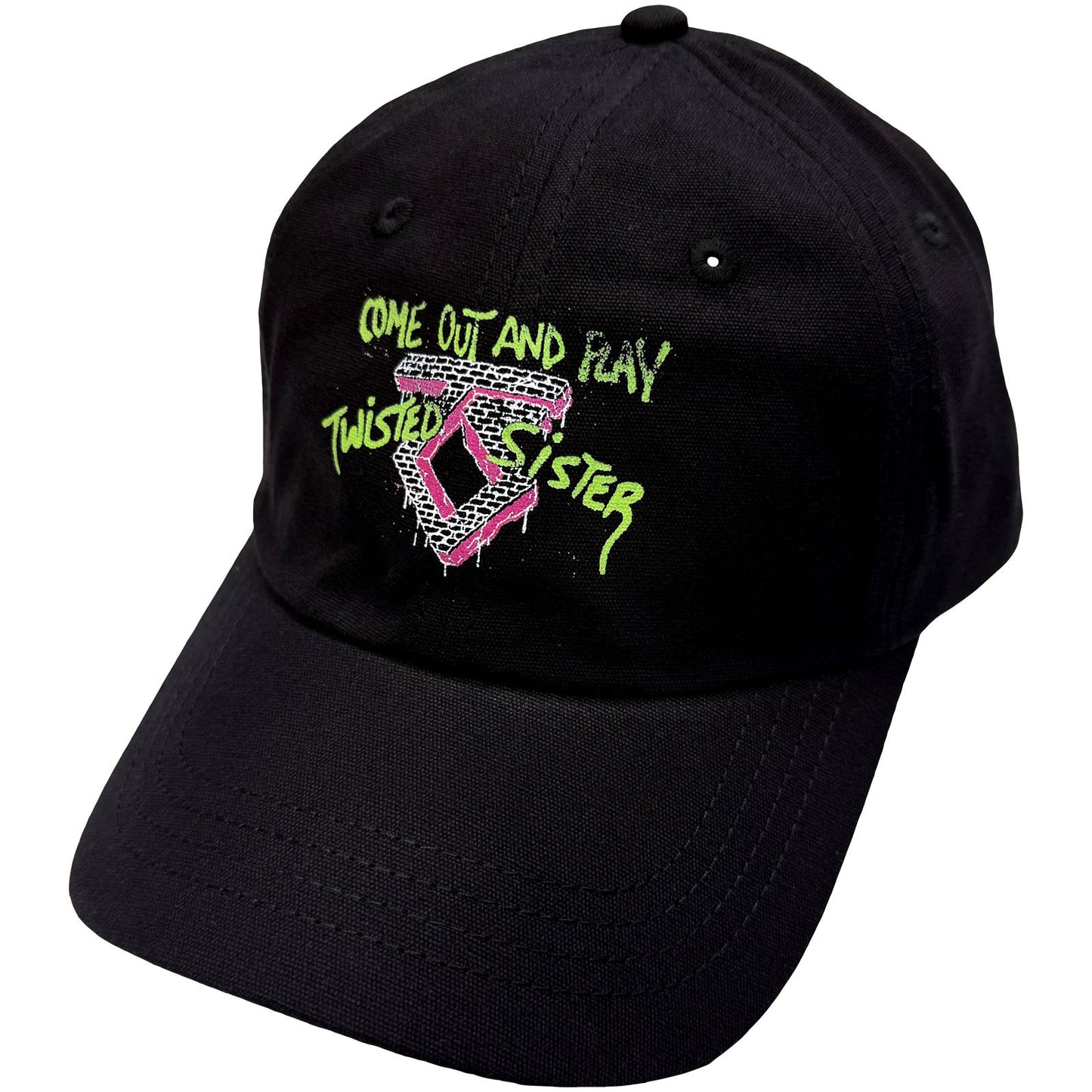 Een foto van een Twisted Sister Hoofddeksel