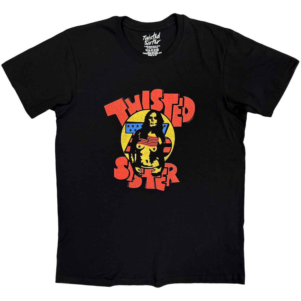 Een foto van een Twisted Sister T-Shirt