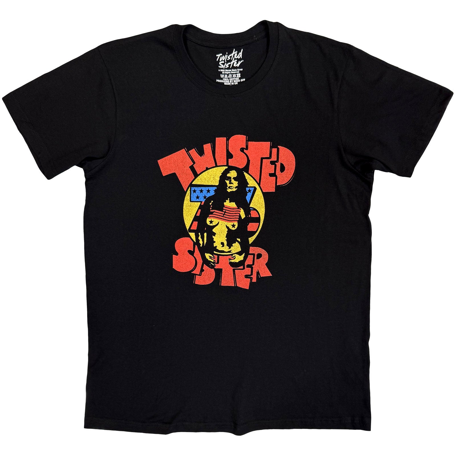 Een foto van een Twisted Sister T-Shirt