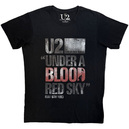 Een foto van een U2 T-Shirt