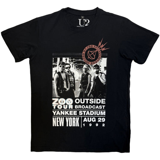 Een foto van een U2 T-Shirt