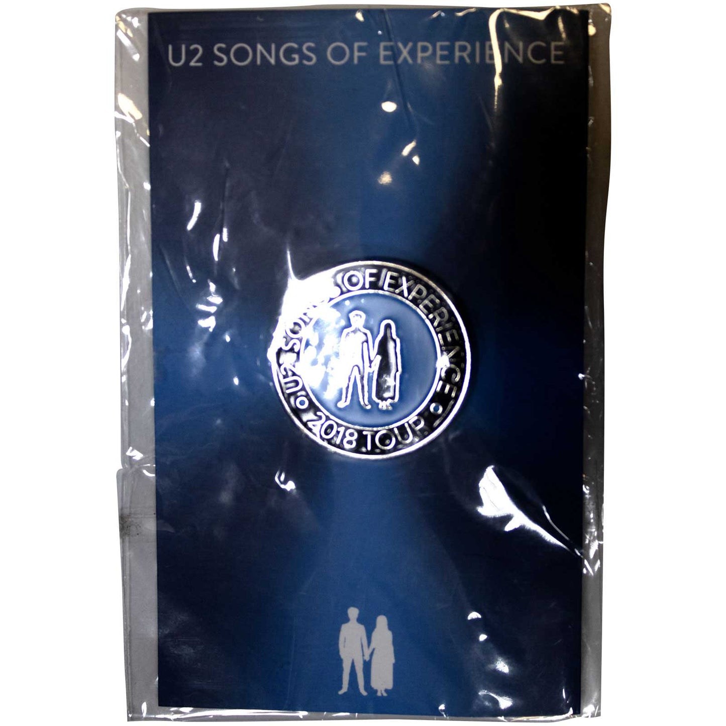 Een foto van een U2 Speld Badge