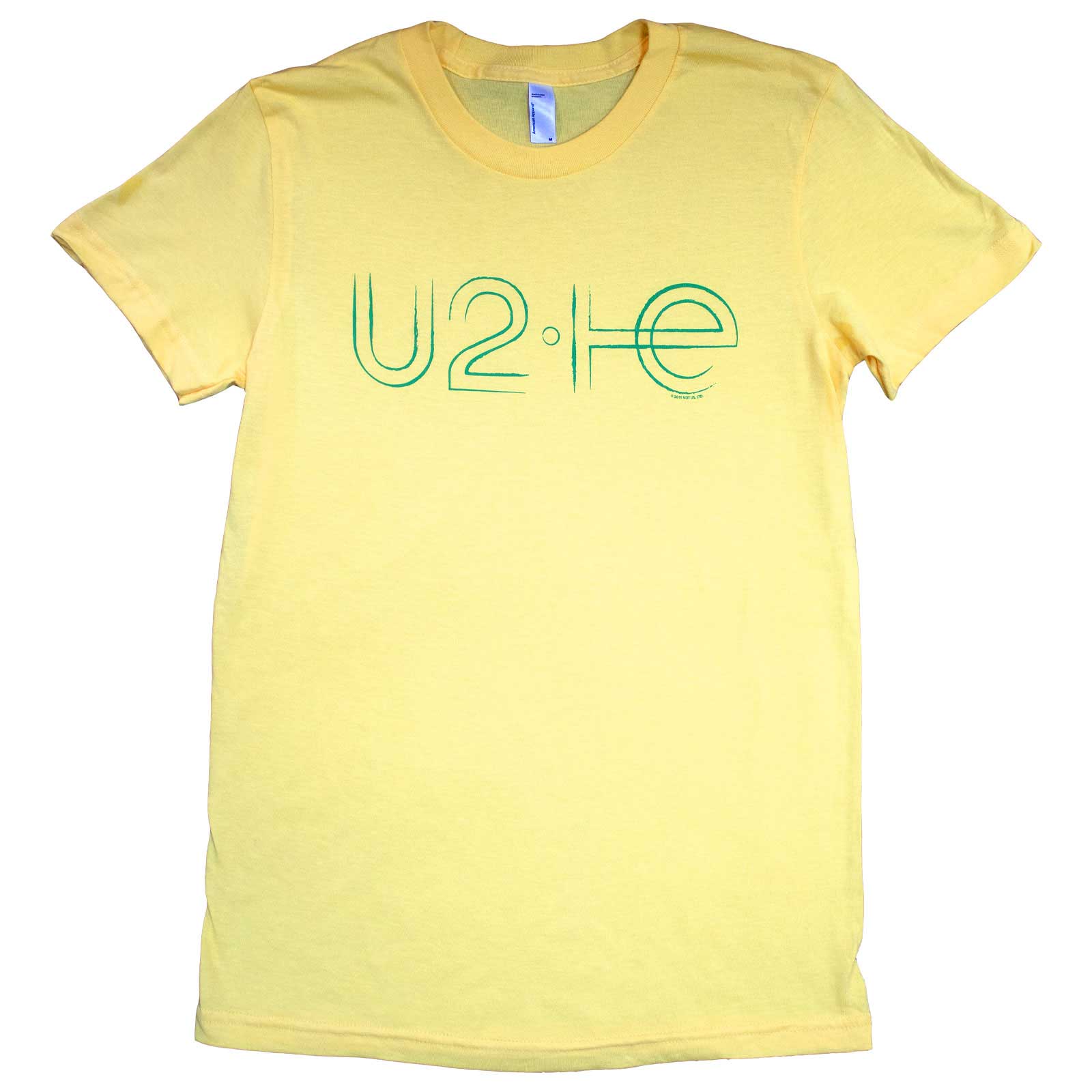 Een foto van een U2 T-Shirt