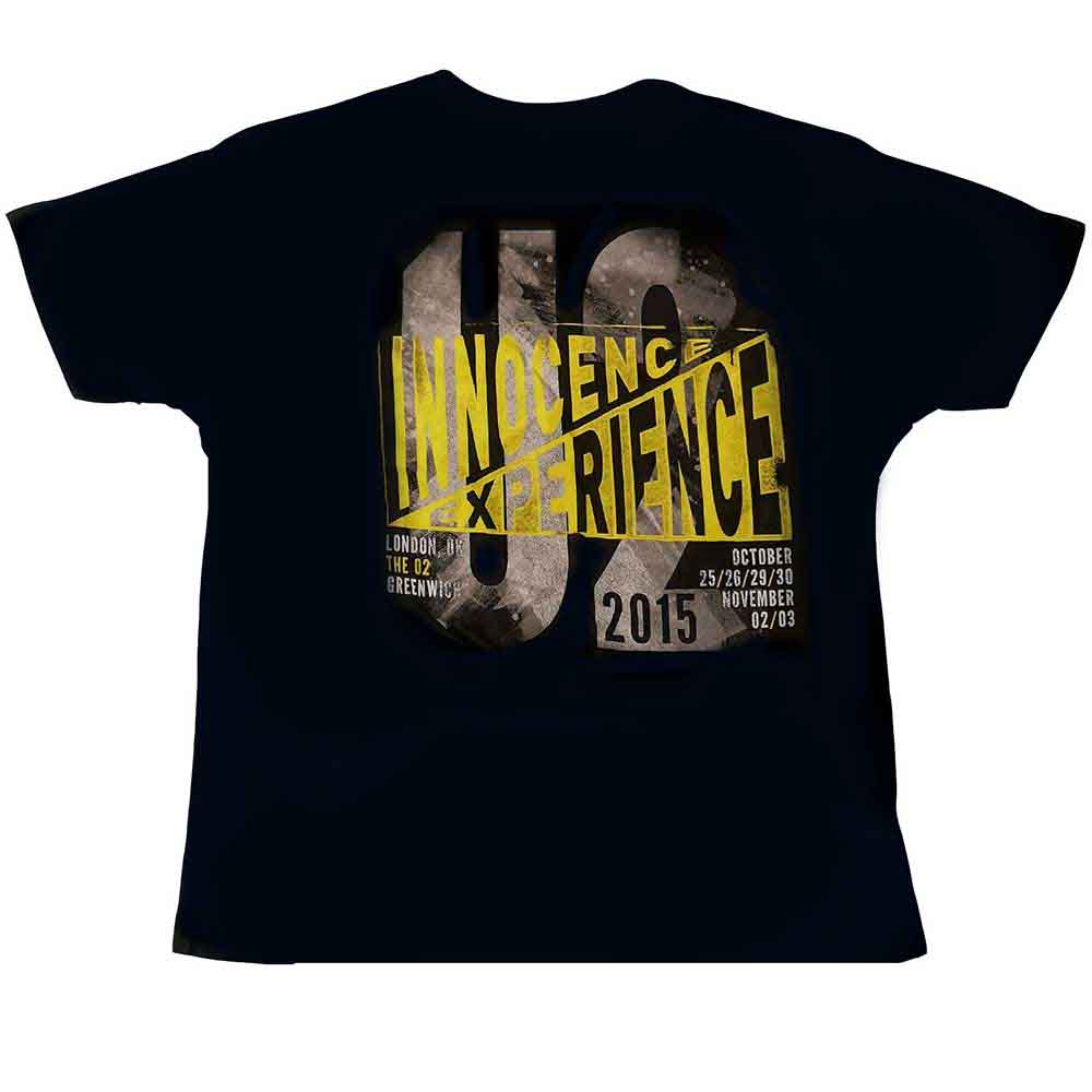 Een foto van een U2 T-Shirt
