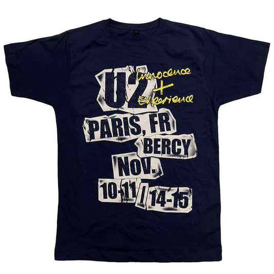 Een foto van een U2 T-Shirt