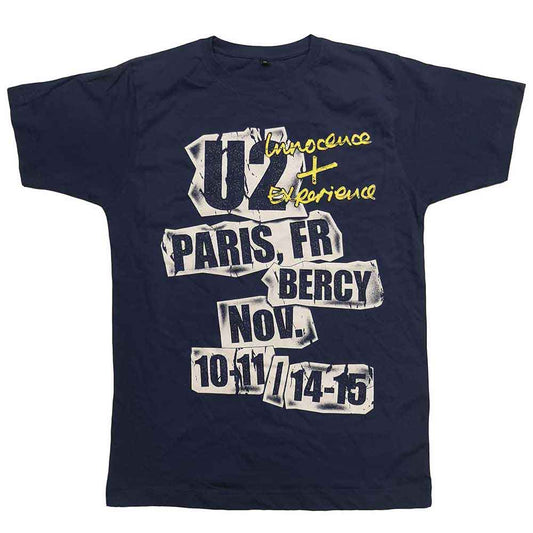 Een foto van een U2 T-Shirt