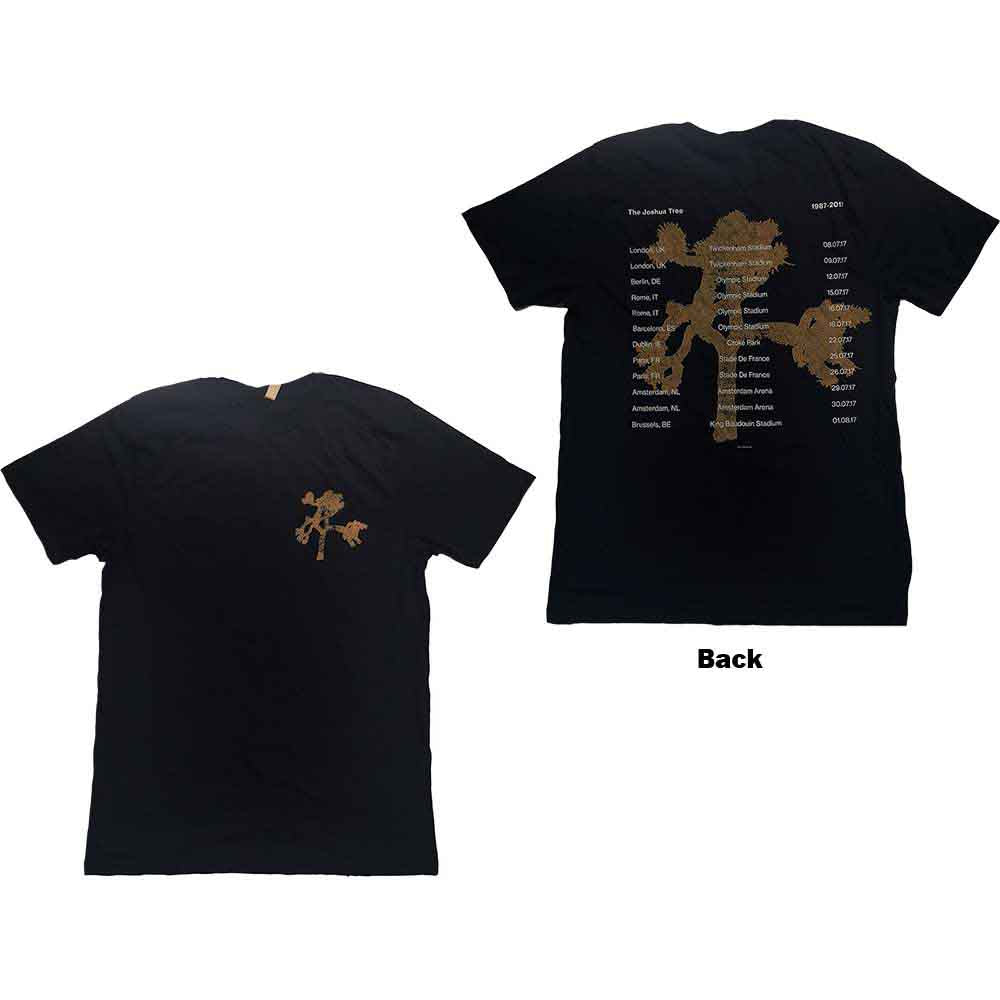 Een foto van een U2 T-Shirt