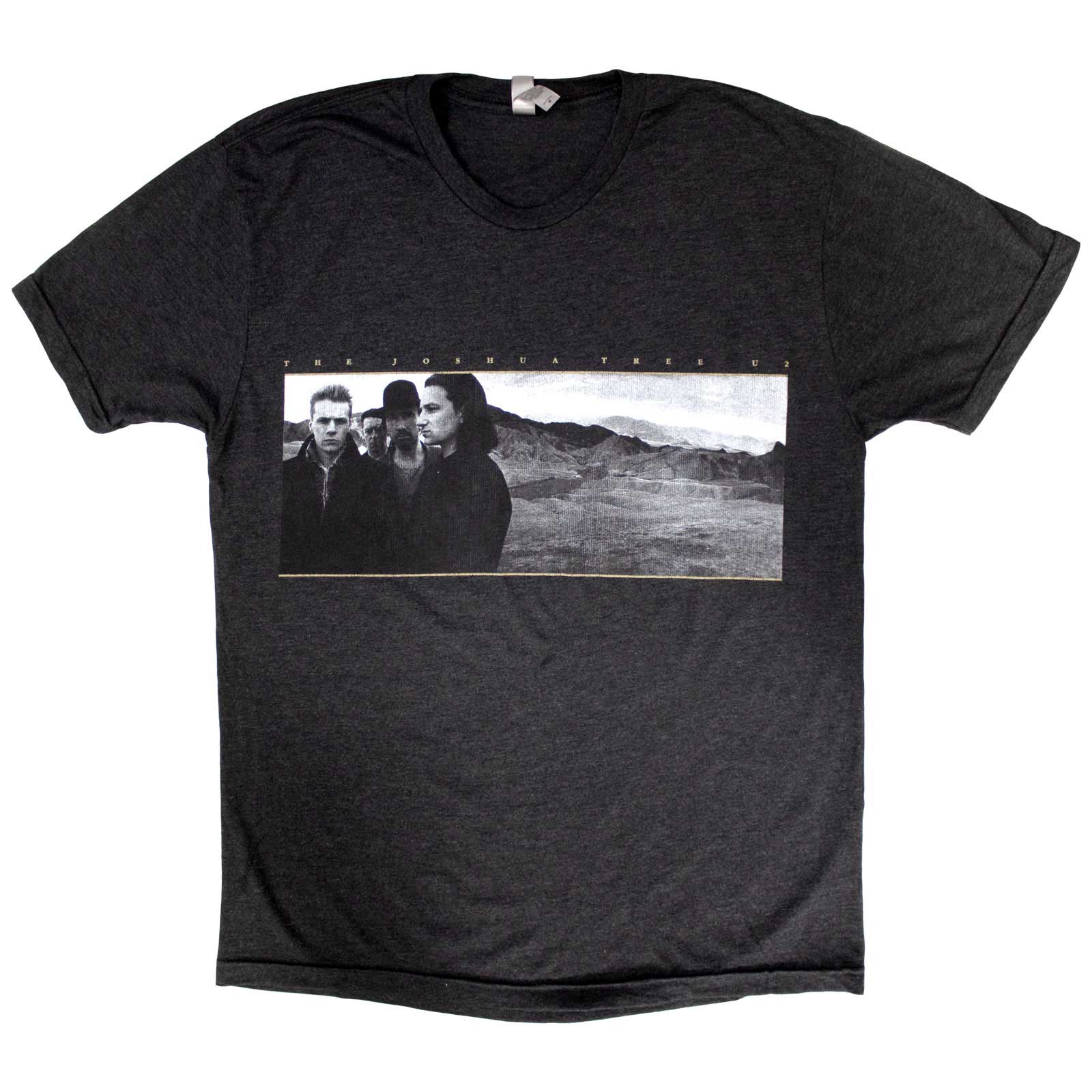 Een foto van een U2 T-Shirt