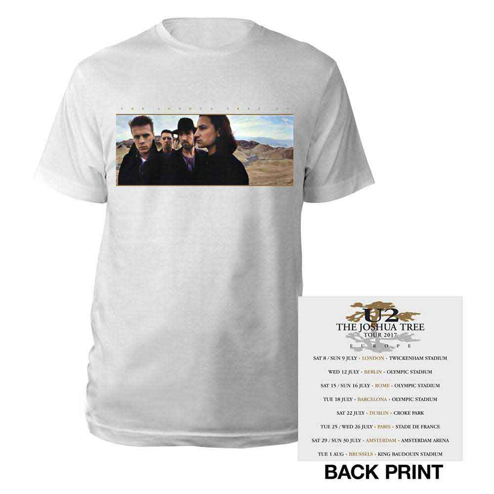 Een foto van een U2 T-Shirt