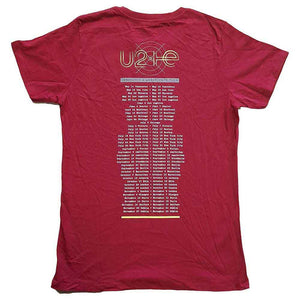 Een foto van een U2 T-Shirt