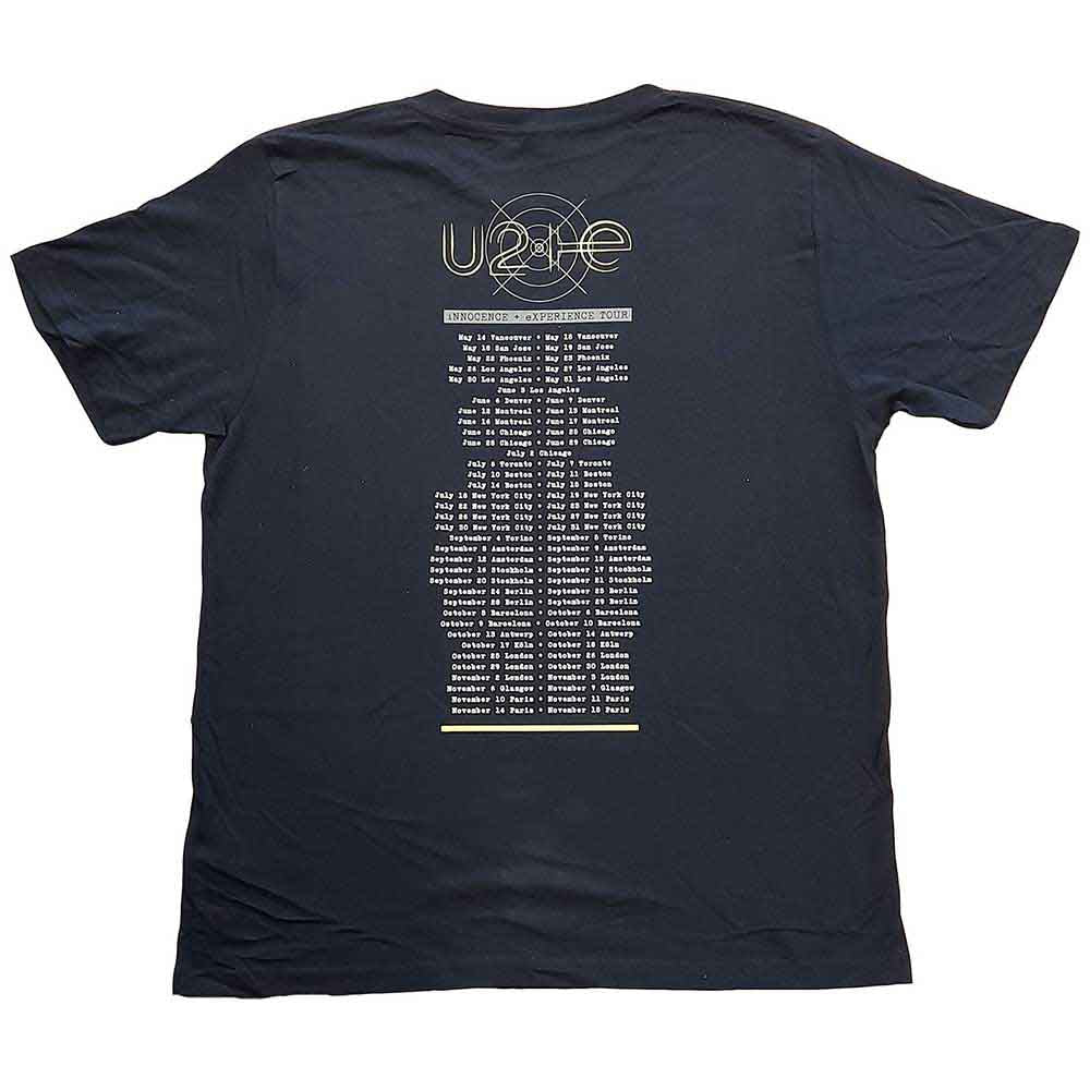 Een foto van een U2 T-Shirt