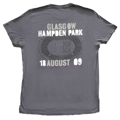 U2 Unisex T-Shirt: 360 Degree Tour Glasgow 2009 (Back Print) (Ex-Tour) T-Shirt