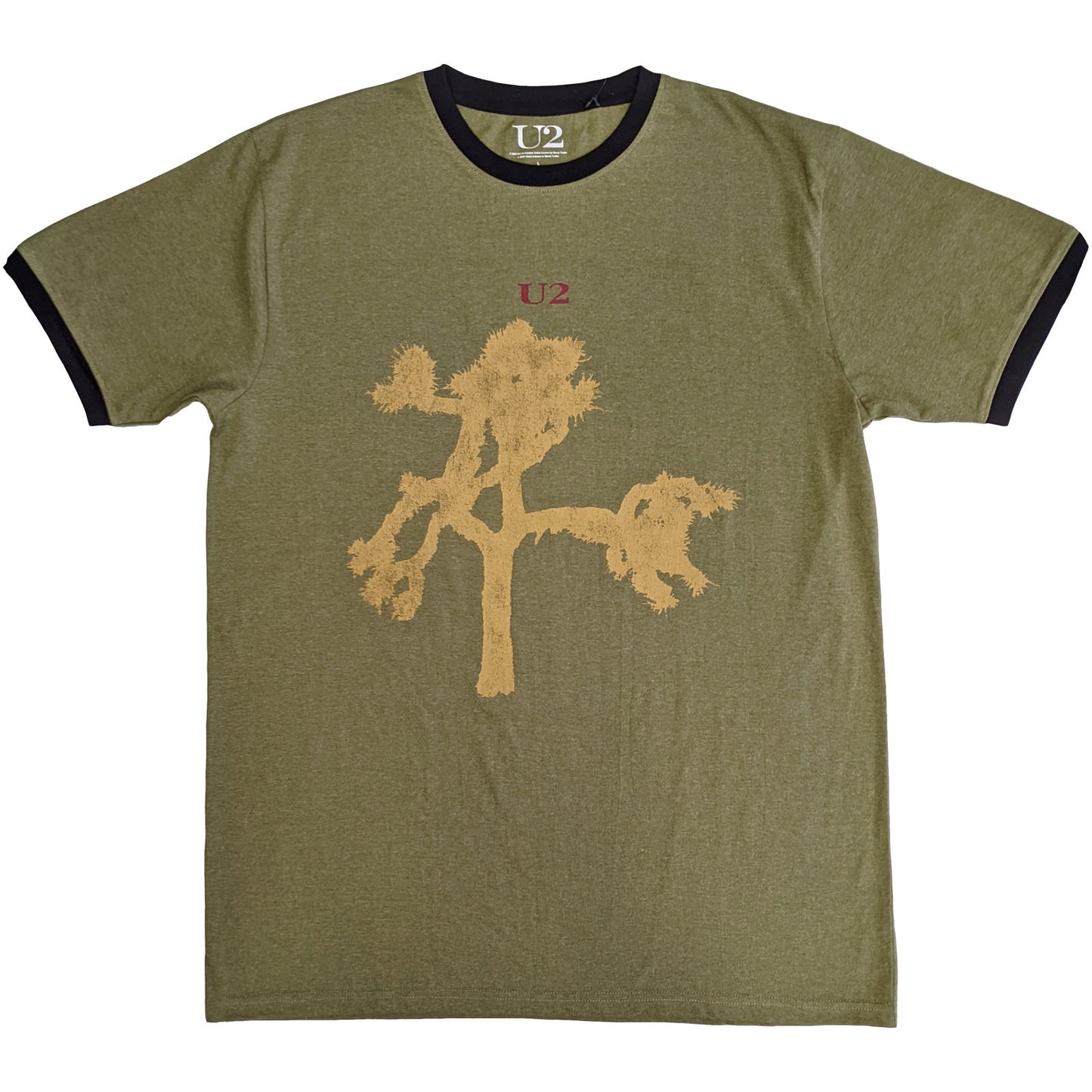 Een foto van een U2 Ringer T-Shirt