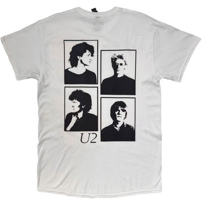 Een foto van een U2 T-Shirt