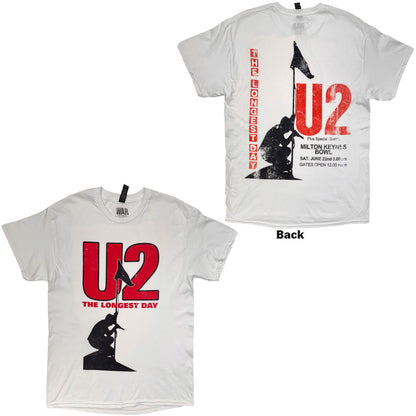 Een foto van een U2 T-Shirt