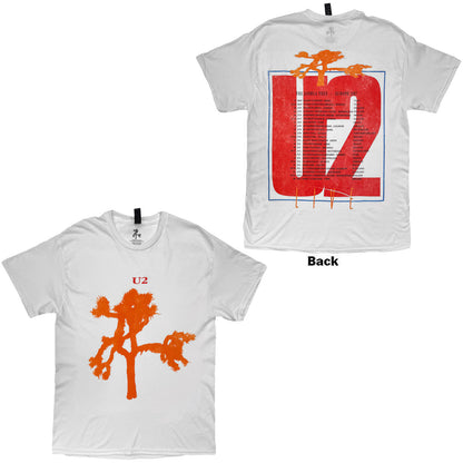 Een foto van een U2 T-Shirt
